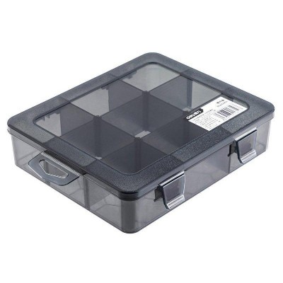 DELI ταμπακιέρα DL432303, 9 θέσεων, 18.5x16x4.4cm, πλαστική, μαύρη DELI ταμπακιέρα DL432303, 9 θέσεων, 18.5x16x4.4cm, πλαστική, μαύρη