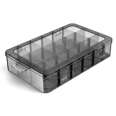 DELI ταμπακιέρα DL432306, 18 θέσεων, 27.5x19x4.4cm, πλαστική, μαύρη DELI ταμπακιέρα DL432306, 18 θέσεων, 27.5x19x4.4cm, πλαστική, μαύρη