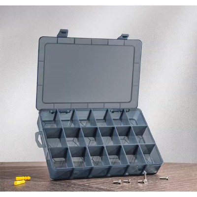 DELI ταμπακιέρα DL432306, 18 θέσεων, 27.5x19x4.4cm, πλαστική, μαύρη DELI ταμπακιέρα DL432306, 18 θέσεων, 27.5x19x4.4cm, πλαστική, μαύρη