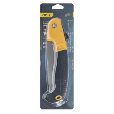 DELI πριόνι ξύλου DL580618 με εργονομική λαβή, αναδιπλούμενο, 180mm DELI πριόνι ξύλου DL580618 με εργονομική λαβή, αναδιπλούμενο, 180mm