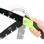 DELI πριόνι ξύλου DL6006 με αντιολισθητική λαβή, αναδιπλούμενο, 17cm DELI πριόνι ξύλου DL6006 με αντιολισθητική λαβή, αναδιπλούμενο, 17cm