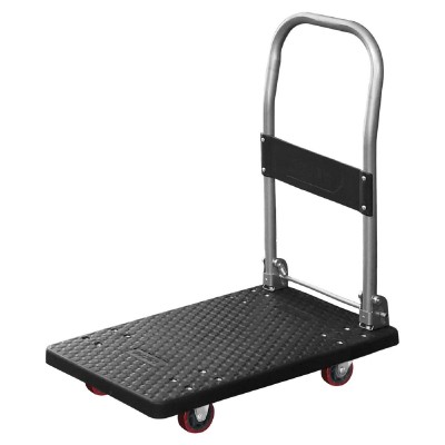 DELI καρότσι μεταφοράς φορτίων DL6110, πτυσσόμενο, έως 200kg, μαύρο DELI καρότσι μεταφοράς φορτίων DL6110, πτυσσόμενο, έως 200kg, μαύρο