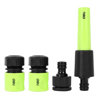 DELI σετ εκτοξευτής νερού DL8798 με ρακόρ & ταχυσυνδέσμους, 1/2" & 3/4", 4τμχ DELI σετ εκτοξευτής νερού DL8798 με ρακόρ & ταχυσυνδέσμους, 1/2" & 3/4", 4τμχ