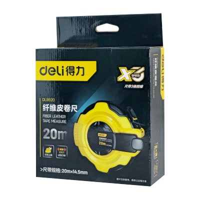 DELI μέτρο DL9920, fibreglass ταινία, 14.5mm x 20m DELI μέτρο DL9920, fibreglass ταινία, 14.5mm x 20m