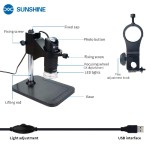 SUNSHINE ψηφιακό μικροσκόπιο DM-1000S, 50x-1000x, USB, LED SUNSHINE ψηφιακό μικροσκόπιο DM-1000S, 50x-1000x, USB, LED