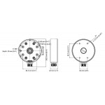 HIKVISION βάση κάμερας DS-1280ZJ-DM21, μεταλλική, λευκή HIKVISION βάση κάμερας DS-1280ZJ-DM21, μεταλλική, λευκή