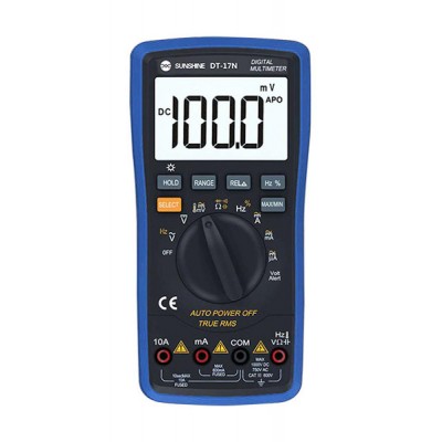SUNSHINE ψηφιακό πολύμετρο DT-17N, AC 700V/DC 1000V, AC/DC 10A SUNSHINE ψηφιακό πολύμετρο DT-17N, AC 700V/DC 1000V, AC/DC 10A