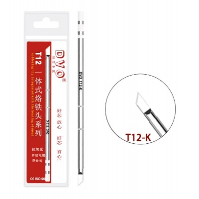 DVO μύτη κολλητηρίου T12-K, τύπου K DVO μύτη κολλητηρίου T12-K, τύπου K