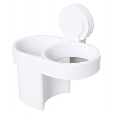 ECOCO βάση οδοντόβουρτσας και σεσουάρ μαλλιών E1509, λεύκη ECOCO βάση οδοντόβουρτσας και σεσουάρ μαλλιών E1509, λεύκη