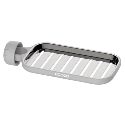 ECOCO βάση στήριξης σε σωλήνα για μπάνιο-κουζίνα E1913, 10.7x5x23cm ECOCO βάση στήριξης σε σωλήνα για μπάνιο-κουζίνα E1913, 10.7x5x23cm