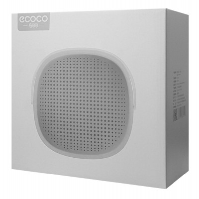 ECOCO δοχείο αποστράγγισης λαχανικών E2025, 21x21x10.5cm, λευκό-πράσινο ECOCO δοχείο αποστράγγισης λαχανικών E2025, 21x21x10.5cm, λευκό-πράσινο