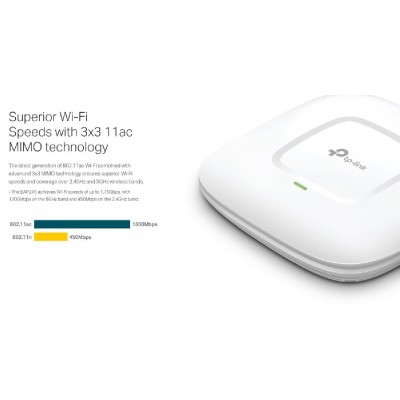 TP-LINK Wi-Fi access point EAP245 AC1750 Dual Band, Ceiling Mount, Ver.1 TP-LINK Wi-Fi access point EAP245 AC1750 Dual Band, Ceiling Mount, Ver.1