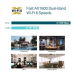 TP-LINK access point EAP613, οροφής, Wi-Fi 6, 1800Mbps, Mesh, Ver. 1.0 TP-LINK access point EAP613, οροφής, Wi-Fi 6, 1800Mbps, Mesh, Ver. 1.0