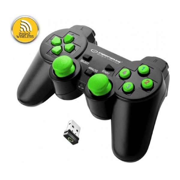 ESPERANZA gamepad GX600, με vibration, PC, PS3