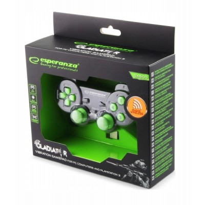 ESPERANZA gamepad GX600, με vibration, PC, PS3 ESPERANZA gamepad GX600, με vibration, PC, PS3