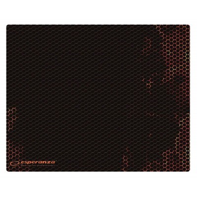 ESPERANZA gaming mouse pad Flame EGP103R, 400x300x3mm, μαύρο-κόκκινο ESPERANZA gaming mouse pad Flame EGP103R, 400x300x3mm, μαύρο-κόκκινο