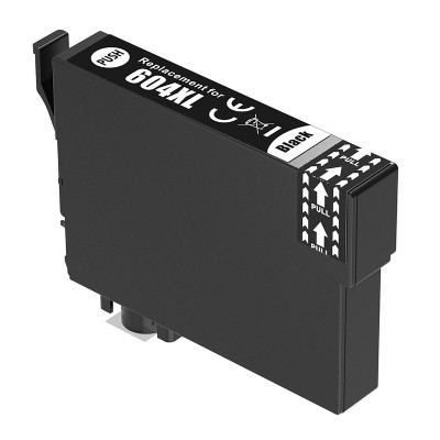 Συμβατό Inkjet για Epson, T604XL, 12ml, μαύρο Συμβατό Inkjet για Epson, T604XL, 12ml, μαύρο