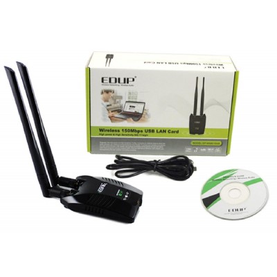 EDUP Wireless USB Adapter EP-MS8515GS-PRO, 150Mbps EDUP Wireless USB Adapter EP-MS8515GS-PRO, 150Mbps