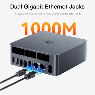 BEELINK mini PC EQR5, AMD 5825U, 16GB, 500GB M.2, Windows 11 Pro BEELINK mini PC EQR5, AMD 5825U, 16GB, 500GB M.2, Windows 11 Pro