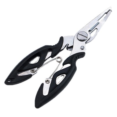 Ανοξείδωτη πένσα-ψαλιδάκι ψαρέματος FISH-0003, με θήκη, μαύρο Ανοξείδωτη πένσα-ψαλιδάκι ψαρέματος FISH-0003, με θήκη, μαύρο