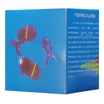 Συναγερμός ψαρέματος FISH-0013, αδιάβροχος, μαύρος Συναγερμός ψαρέματος FISH-0013, αδιάβροχος, μαύρος