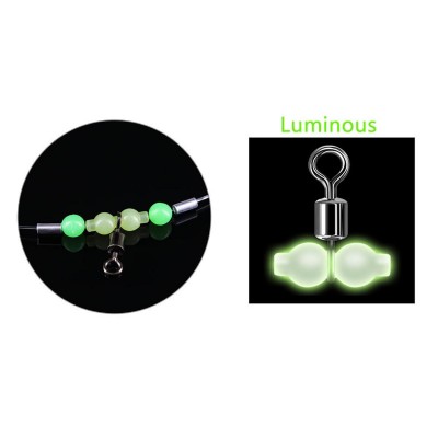 Στριφτάρι ψαρέματος με φωσφοριζέ χάντρα FISH-0043, 19mm, 10τμχ Στριφτάρι ψαρέματος με φωσφοριζέ χάντρα FISH-0043, 19mm, 10τμχ