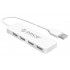 ORICO USB 2.0 Hub FL01, 4x USB, λευκό
