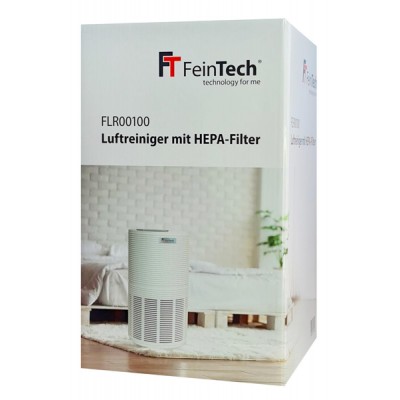 FEINTECH καθαριστής αέρα FLR00100 με φίλτρο HEPA13, 5 ταχύτητες, λευκός FEINTECH καθαριστής αέρα FLR00100 με φίλτρο HEPA13, 5 ταχύτητες, λευκός