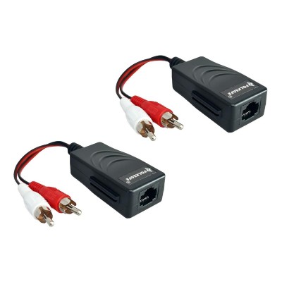 FOLKSAFE audio extender FS-2001AA μέσω καλωδίου RJ45, RCA σε RCA, έως 1000m FOLKSAFE audio extender FS-2001AA μέσω καλωδίου RJ45, RCA σε RCA, έως 1000m