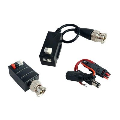 FOLKSAFE Video Balun FS-HDAP4501 για CCTV, active transmitter/passive receiver FOLKSAFE Video Balun FS-HDAP4501 για CCTV, active transmitter/passive receiver