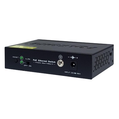 FOLKSAFE PoE Ethernet Switch FS-S1004EP-E, 4 Ports 10/100Mbps FOLKSAFE PoE Ethernet Switch FS-S1004EP-E, 4 Ports 10/100Mbps