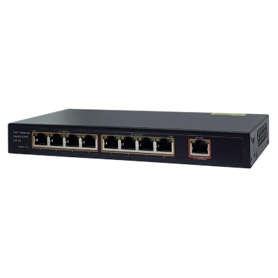 FOLKSAFE PoE Ethernet Switch FS-S1008EP-E, 8 Ports 10/100Mbps FOLKSAFE PoE Ethernet Switch FS-S1008EP-E, 8 Ports 10/100Mbps