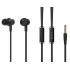 CELEBRAT earphones με μικρόφωνο G19, 3.5mm, 1.2m, μαύρα