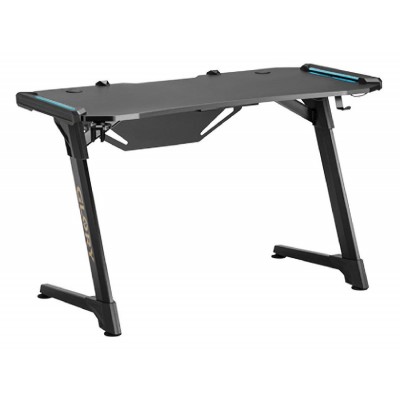 BRATECK gaming γραφείο Glory GMD04-1S, 1200x600mm, RGB, μαύρο BRATECK gaming γραφείο Glory GMD04-1S, 1200x600mm, RGB, μαύρο