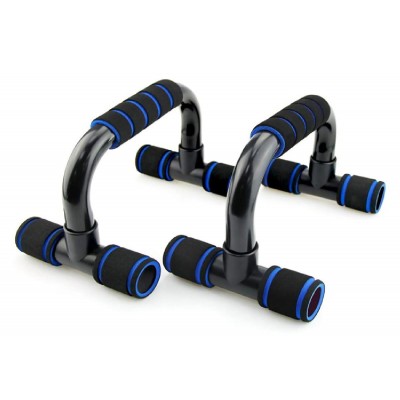 Χειρολαβές για push-ups GYM-0007, 2τμχ, μαύρες Χειρολαβές για push-ups GYM-0007, 2τμχ, μαύρες