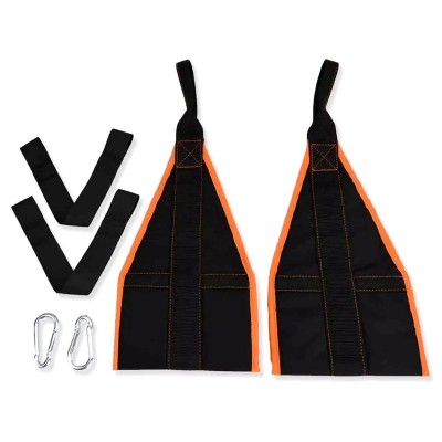 Ιμάντας μονόζυγου GYM-0018, μαύρο-πορτοκαλί, 2τμχ Ιμάντας μονόζυγου GYM-0018, μαύρο-πορτοκαλί, 2τμχ