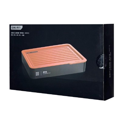 DELI εργαλειοθήκη H1001-B, 5 θέσεων, πλαστική, 30x20.5x5.5cm, γκρι DELI εργαλειοθήκη H1001-B, 5 θέσεων, πλαστική, 30x20.5x5.5cm, γκρι