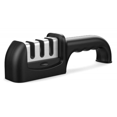 Ακονιστήρι μαχαιριών H1902, 3 επιπέδων, μαύρο Ακονιστήρι μαχαιριών H1902, 3 επιπέδων, μαύρο