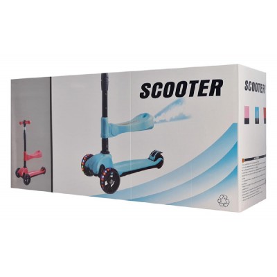 Πατίνι HBC-001, 4 φωτιζόμενοι τροχοί, foldable, πολύχρωμο Πατίνι HBC-001, 4 φωτιζόμενοι τροχοί, foldable, πολύχρωμο