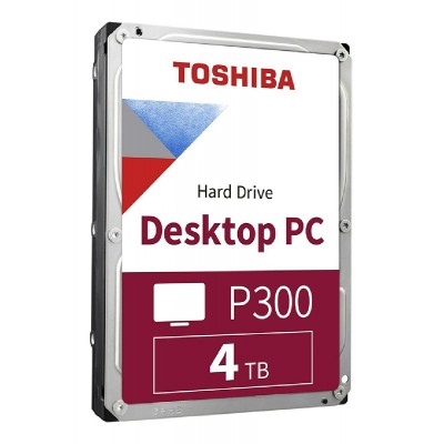 TOSHIBA Σκληρός Δίσκος P300 HDWD240, 4TB, 3.5 TOSHIBA Σκληρός Δίσκος P300 HDWD240, 4TB, 3.5