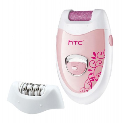 HTC αποτριχωτική μηχανή HL-022, 2 σε 1, επαναφορτιζόμενη, ροζ HTC αποτριχωτική μηχανή HL-022, 2 σε 1, επαναφορτιζόμενη, ροζ