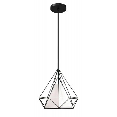 POWERTECH φωτιστικό οροφής HLL-0005, E27, μεταλλικό, λευκό-μαύρο POWERTECH φωτιστικό οροφής HLL-0005, E27, μεταλλικό, λευκό-μαύρο