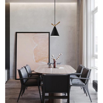 POWERTECH φωτιστικό οροφής HLL-0066, E27, Φ15, μεταλλικό, μαύρο POWERTECH φωτιστικό οροφής HLL-0066, E27, Φ15, μεταλλικό, μαύρο