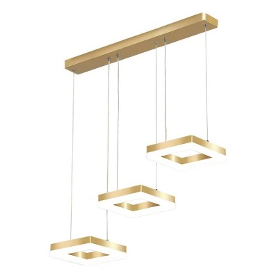 POWERTECH LED φωτιστικό οροφής HLL-0101, 35W, 70x120cm, χρυσό POWERTECH LED φωτιστικό οροφής HLL-0101, 35W, 70x120cm, χρυσό