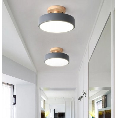 POWERTECH LED φωτιστικό οροφής HLL-0119, 12W, 4000K, Φ18x12cm, γκρι POWERTECH LED φωτιστικό οροφής HLL-0119, 12W, 4000K, Φ18x12cm, γκρι