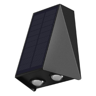 POWERTECH LED φωτιστικό τοίχου HLL-0129, ηλιακό, 1.5W, 6500K, 1300mAh POWERTECH LED φωτιστικό τοίχου HLL-0129, ηλιακό, 1.5W, 6500K, 1300mAh