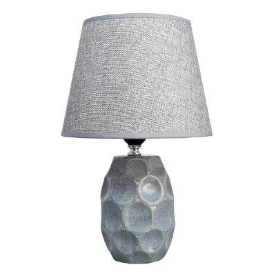 POWERTECH επιτραπέζιο φωτιστικό HLL-0134, E27, κεραμική βάση, μπλε/γκρι POWERTECH επιτραπέζιο φωτιστικό HLL-0134, E27, κεραμική βάση, μπλε/γκρι