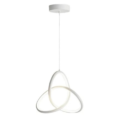 POWERTECH LED φωτιστικό οροφής HLL-0144, 25W, 4000K, Φ40cm, 1m, λευκό POWERTECH LED φωτιστικό οροφής HLL-0144, 25W, 4000K, Φ40cm, 1m, λευκό