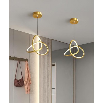 POWERTECH LED φωτιστικό οροφής HLL-0146, 25W, 4000K, Φ40cm, 1m, χρυσό POWERTECH LED φωτιστικό οροφής HLL-0146, 25W, 4000K, Φ40cm, 1m, χρυσό