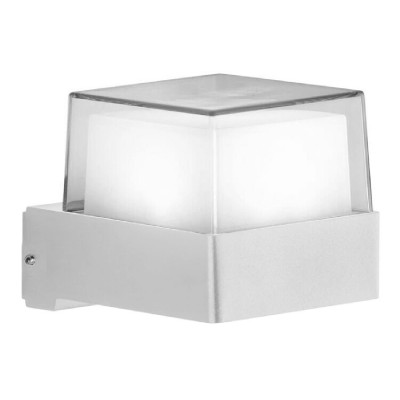 POWERTECH LED φωτιστικό τοίχου HLL-0156, 7W, 4000K, 560lm, IP65, λευκό POWERTECH LED φωτιστικό τοίχου HLL-0156, 7W, 4000K, 560lm, IP65, λευκό